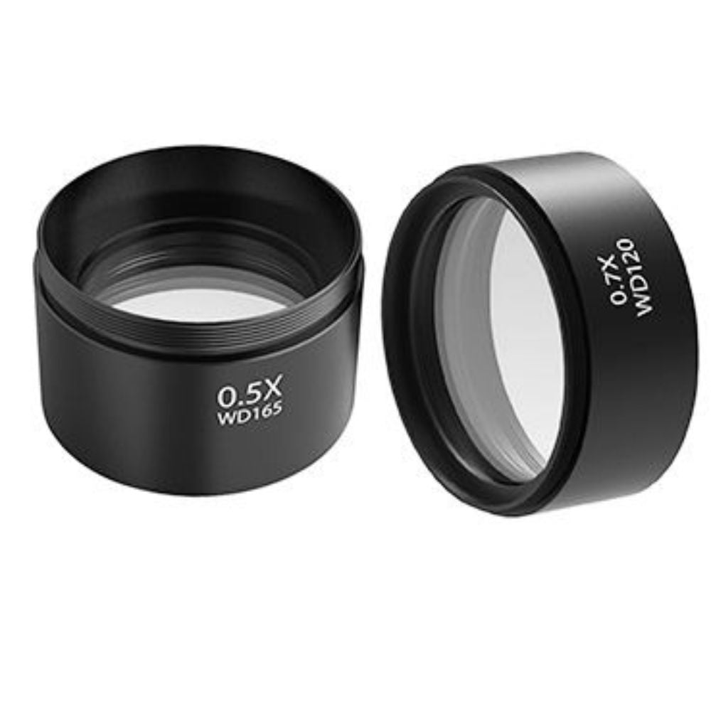 Trinocular Stereo Barlow Glass Lens for Microscope